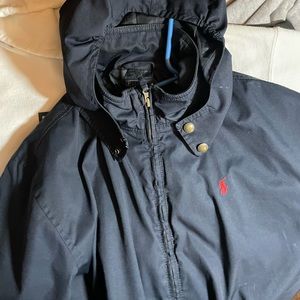 Polo windbreaker hoodie